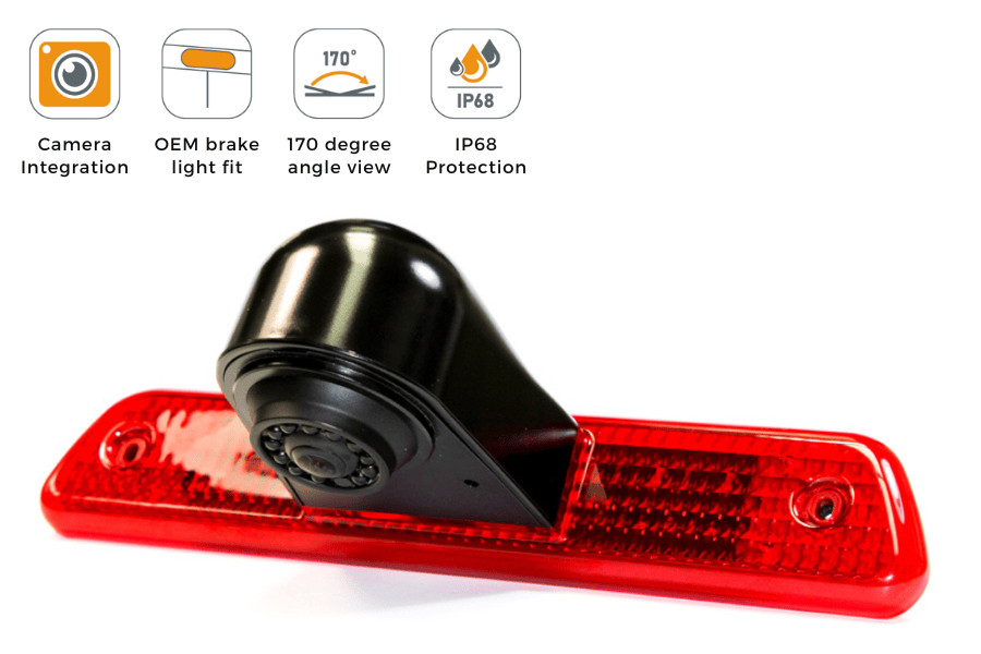Peugeot Expert, Citroen Dispatch, Toyota Proace & Fiat Scudo Brake Light Reversing Camera