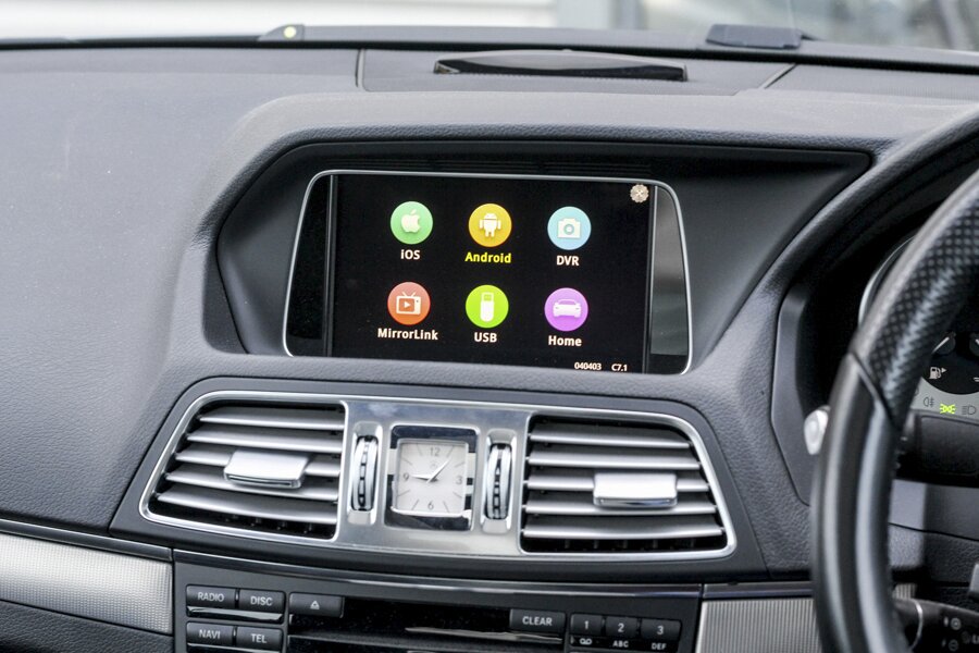 Smartphone/ Camera integration for Mercedes with NTG 4.5 and 4.7 OEM system 2012-2015