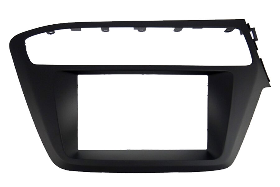 Hyundai i20 (2018-2020) Double DIN car audio fascia adapter (Without Hazard/lock button location)