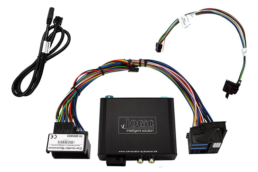 v.Logic V5 front and rear view camera interface for BMW E-Series with CCC navi system or radio  