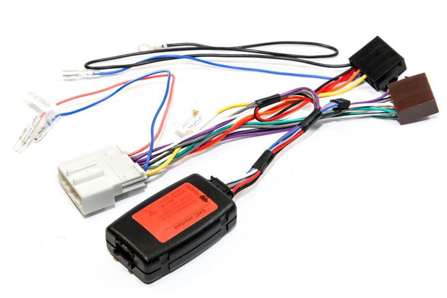 Nissan 20 pin radio replacement adapter cable and steering control interface