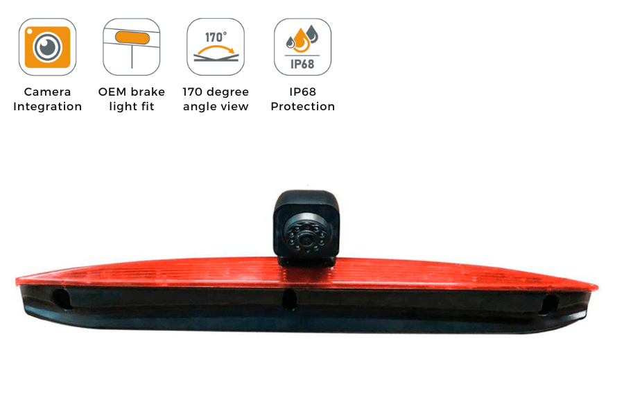 Mercedes Vito W447 (2016–2024) Barn Door Brake Light Reversing Camera