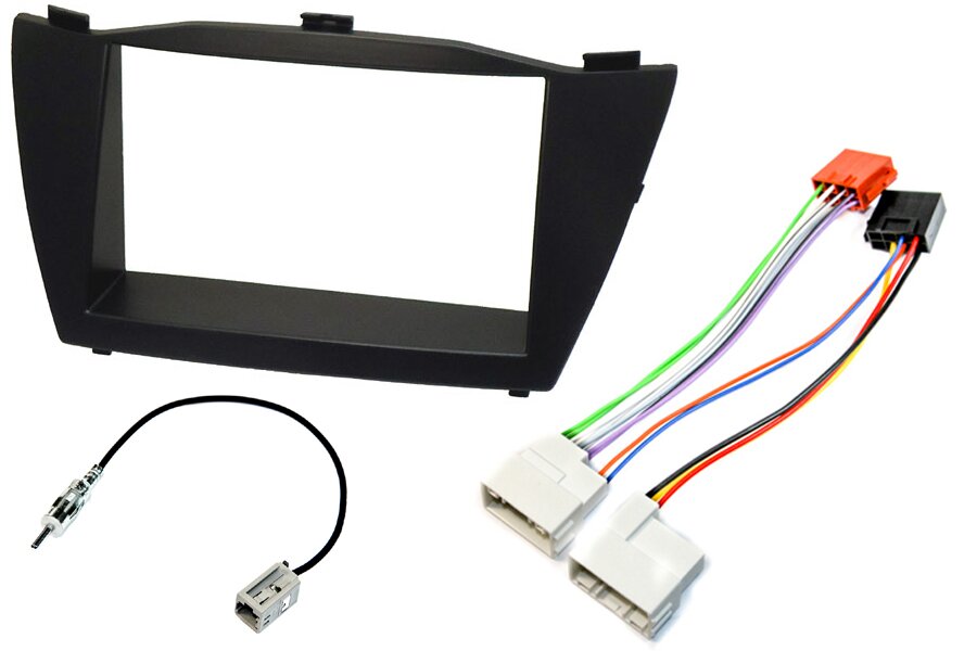 Hyundai IX35 (2010-2015) S-MODELS car stereo upgrade fitting kit (BASIC AUDIO, NO STEERING CONTROLS)
