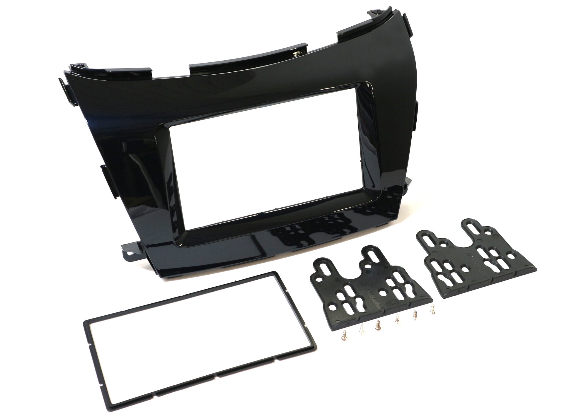 Nissan Murano (2015 Onwards) LEFT HAND DRIVE Double DIN car radio fascia (GLOSS BLACK)