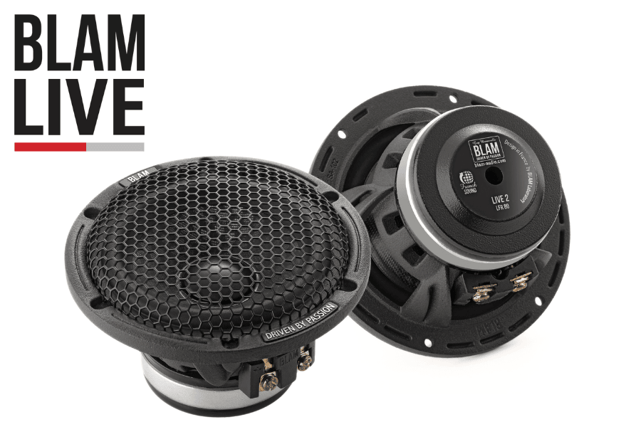 BLAM LIVE LFR80 80mm (3 inch) High End 100w full-range car audio speakers (PAIR)