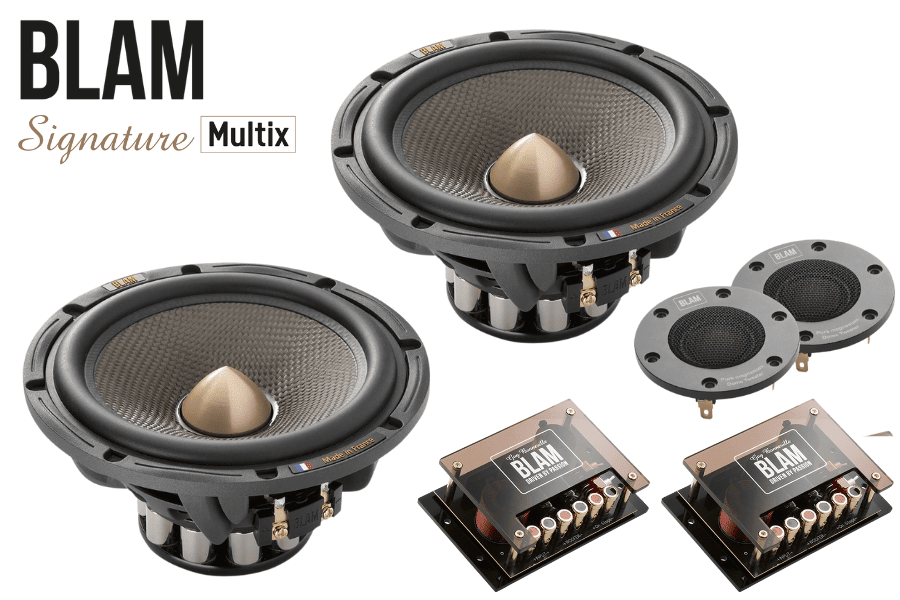 BLAM SIGNATURE MULTIX S165 M2 MG 165mm (6.5 inch) 250W 2-Way component speaker system