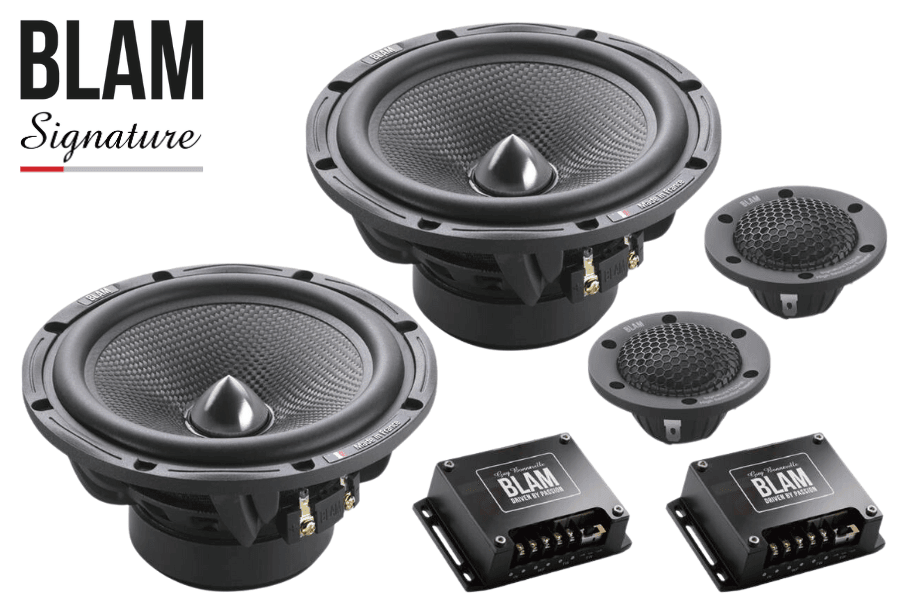 BLAM S165 85 SIGNATURE 165mm (6.5") 200W 2-Way component car audio speaker system
