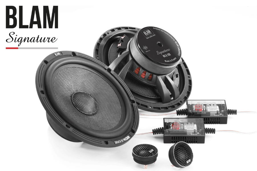 BLAM SIGNATURE S 200.100 165mm (6.5") 2-Way component speaker system with Multix HI-Res Tweeters