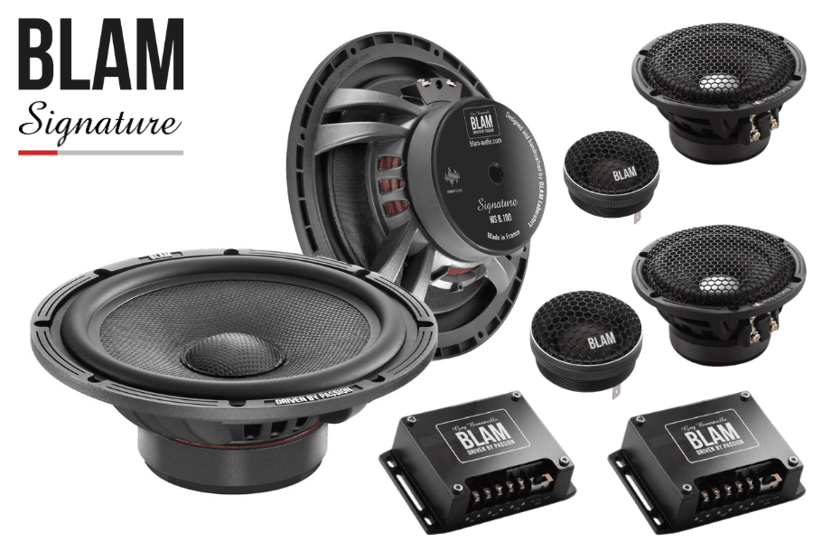 BLAM SIGNATURE S 200.300 200mm (8") 300W 3-Way (2+1) High Power component speaker system