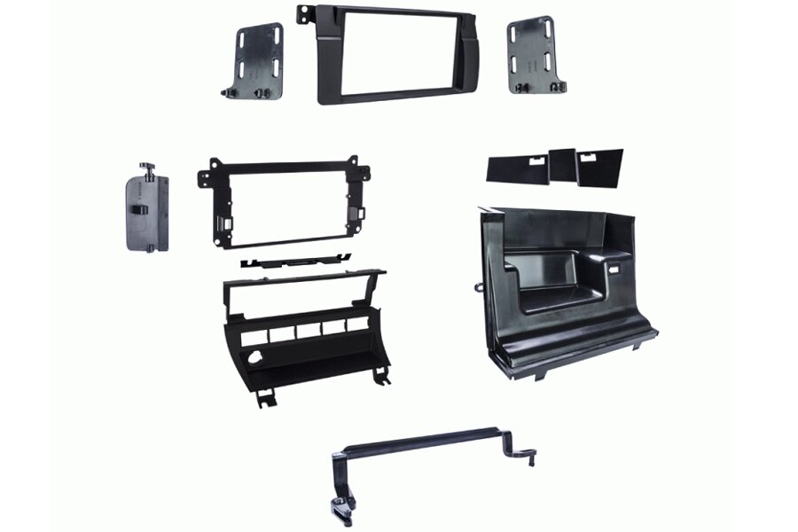BMW 3 series (E46) Double DIN car radio stereo fascia adapter panel (LHD)