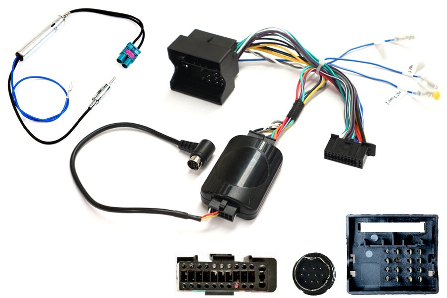 VW Steering Control, Parking, climate retention for select Kenwood units (OLD STYLE QUADLOCK)