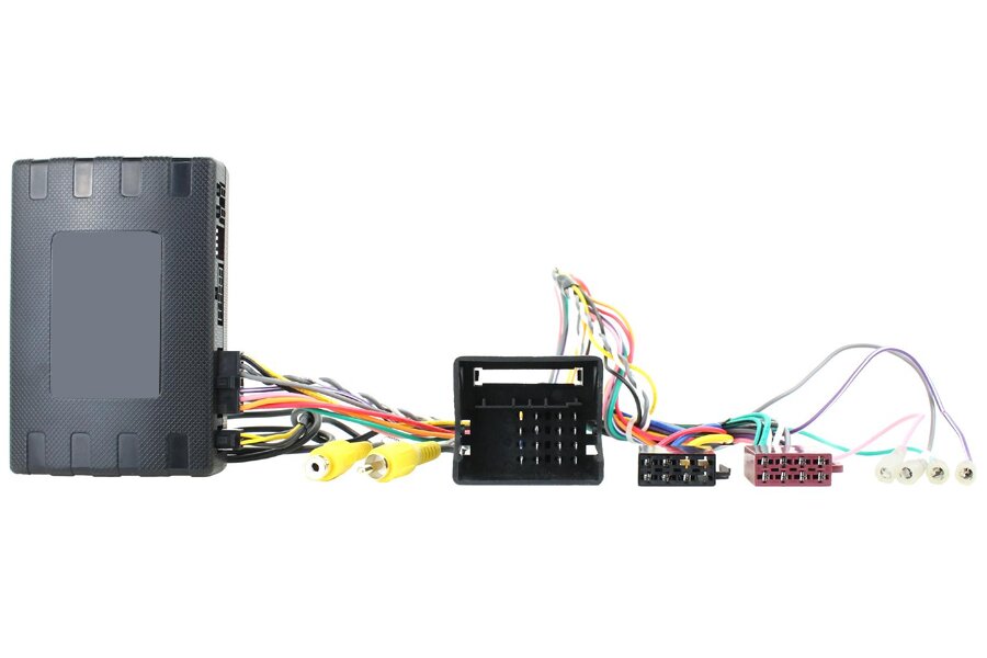 VW Steering Wheel Control/ Infoadapter interface for select VW (WITH WHITE MFD DISPLAY)