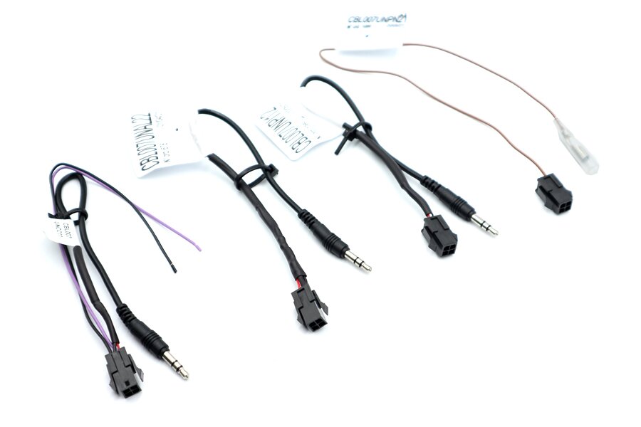 UNICAN-Series patch Lead set for Alpine, Pioneer, Kenwood, JVC, Sony & Resistive Programming