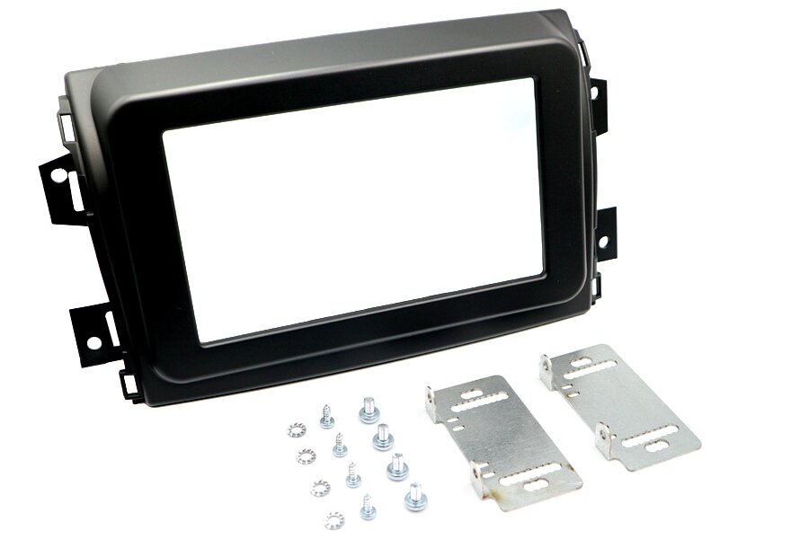 Fiat Ducato (2021 onwards) Double DIN Car Radio Fascia adapter panel (Matt Black)