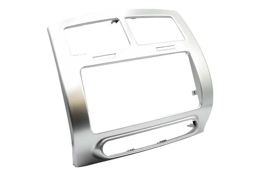 Toyota Urban Cruiser (2009-2014) Double DIN car audio fascia adapter panel (SILVER)