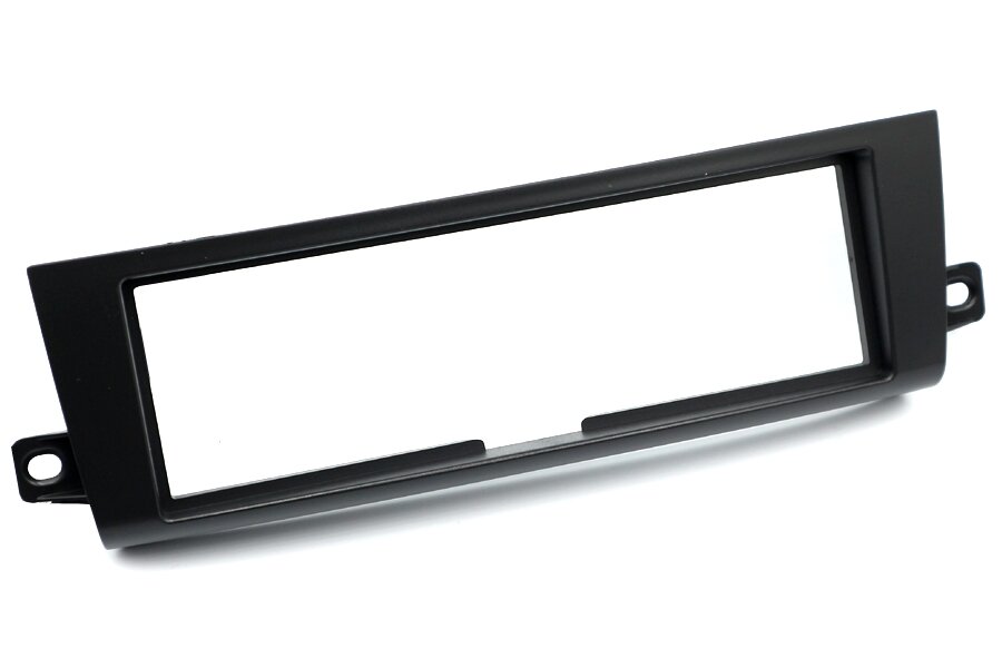 Renault Koleos (2006-2015) Single DIN car audio fascia adapter panel (MATT BLACK)