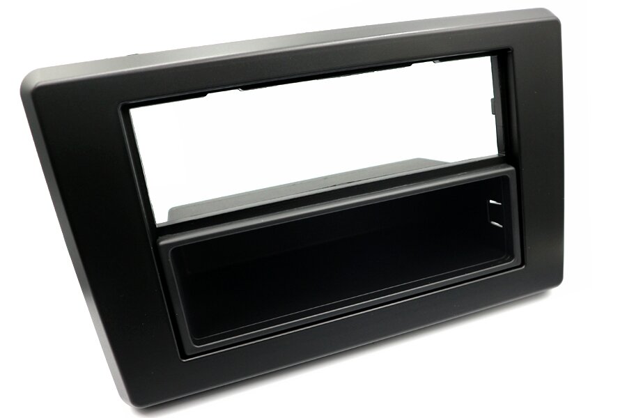 Renault Master, Nissan NV400, Vauxhall Movano (2020 Onwards) Single DIN fascia adapter (MATT BLACK)