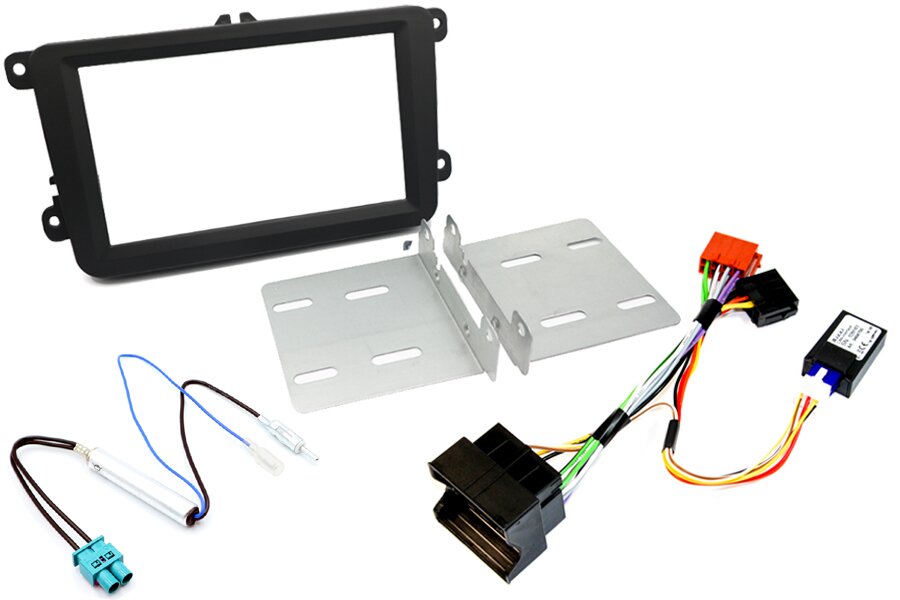 Volkswagen Double DIN car stereo upgrade fitting kit (WITHOUT SWC) Composition, Discover