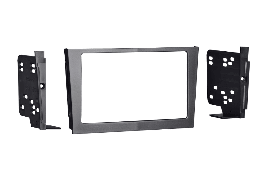 Vauxhall Double DIN car audio fascia radio adapter (Charcoal Metallic) Metra