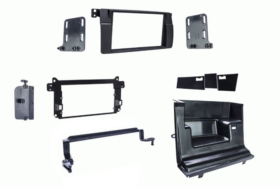 BMW 3 series (E46) Double DIN car radio fascia adapter panel (RIGHT HAND DRIVE)