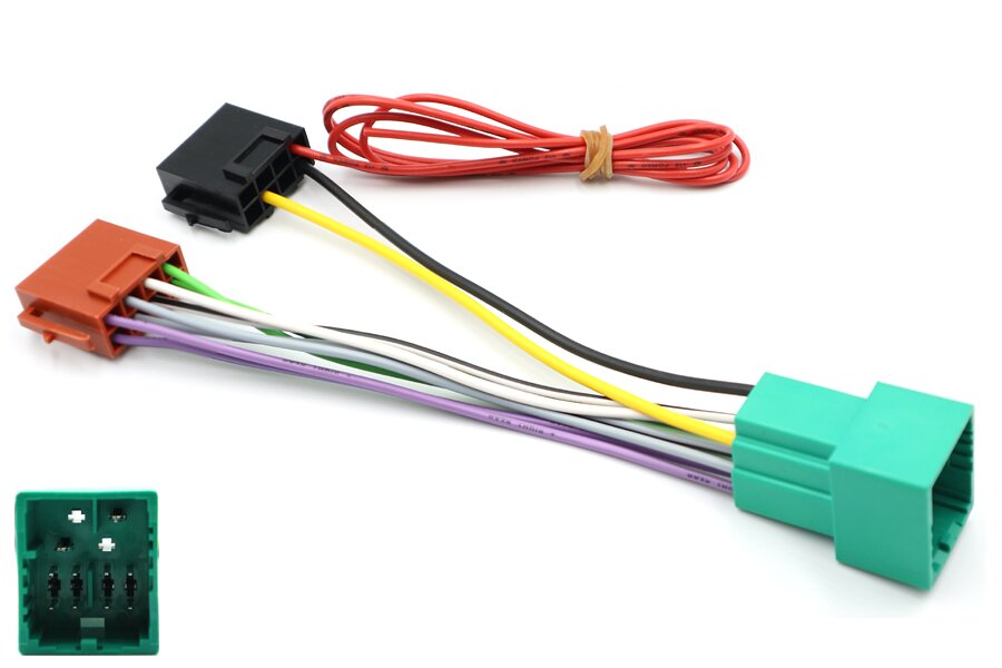 Fiat Ducato 8 (2021 onwards) ISO radio adapter cable (12 Pin Connector)