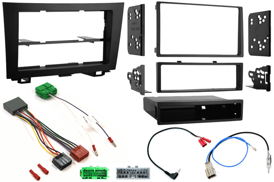 Honda CR-V (2007-2011) OEM NAV (Type2VNO) Single/ Double DIN fitting kit (RESISTIVE PROGRAMMABLE)