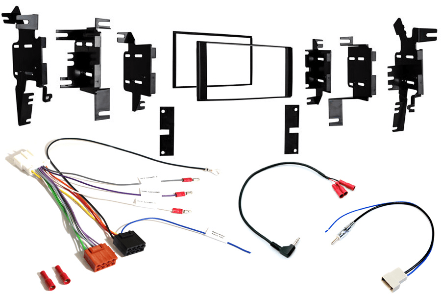 Nissan Juke (2010-2014) Complete Double DIN fitting kit (RESISTIVE PROGRAMMABLE)
