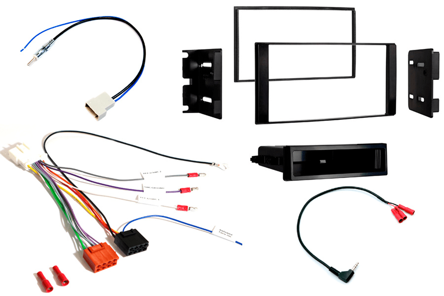 Nissan NV200 (2013 Onwards) Single/Double DIN stereo upgrade fitting kit (RESISTIVE PROGRAMMABLE)