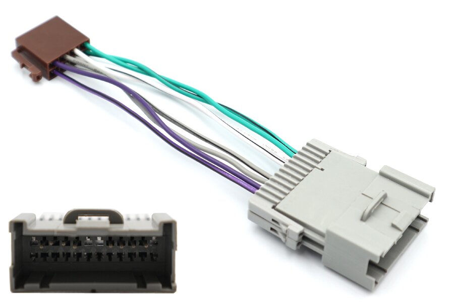 Cadillac CTS 03-07 and SRX 04-06 car audio amplifier bypass cable 