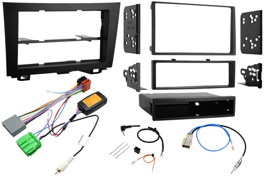 Honda CR-V (2007-2011) Single/ Double DIN car stereo fitting kit (Type2VNO Navigation and Subwoofer)