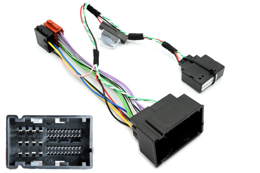 Fiat/Chrysler/Alfa Romeo/Lancia ISO cable with CANBUS ignition (Without Steering Wheel Controls)