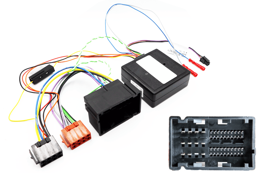 Fiat Chrysler Group CANbus steering wheel control interface (2014 onward with large connector)
