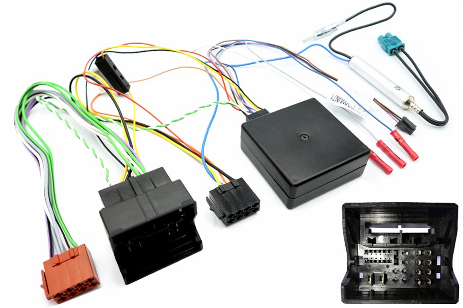 Volkswagen (NEW STYLE QUADLOCK) Steering Wheel Control CAN Interface adapter cable