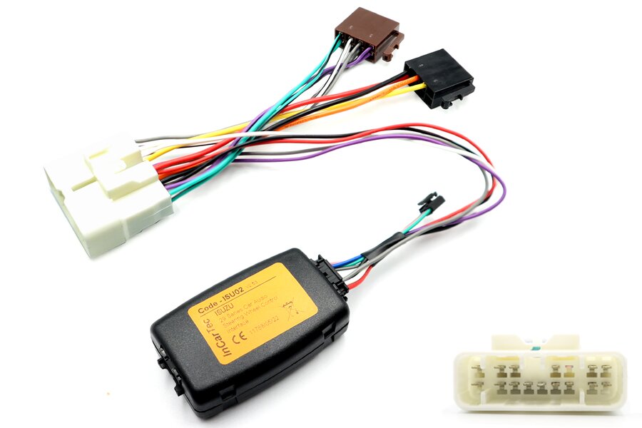Isuzu D-Max, MU-X and Mazda BT-50 (2020 Onwards) Steering wheel audio control interface & ISO cable