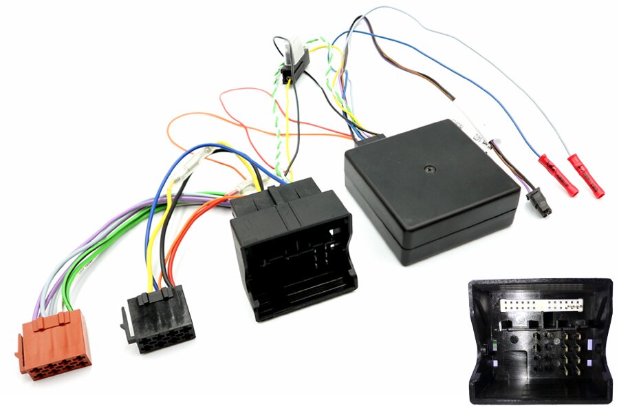 Mercedes CLS, E and SLK NTG1 CANbus and steering wheel control interface (QUADLOCK CONNECTION)