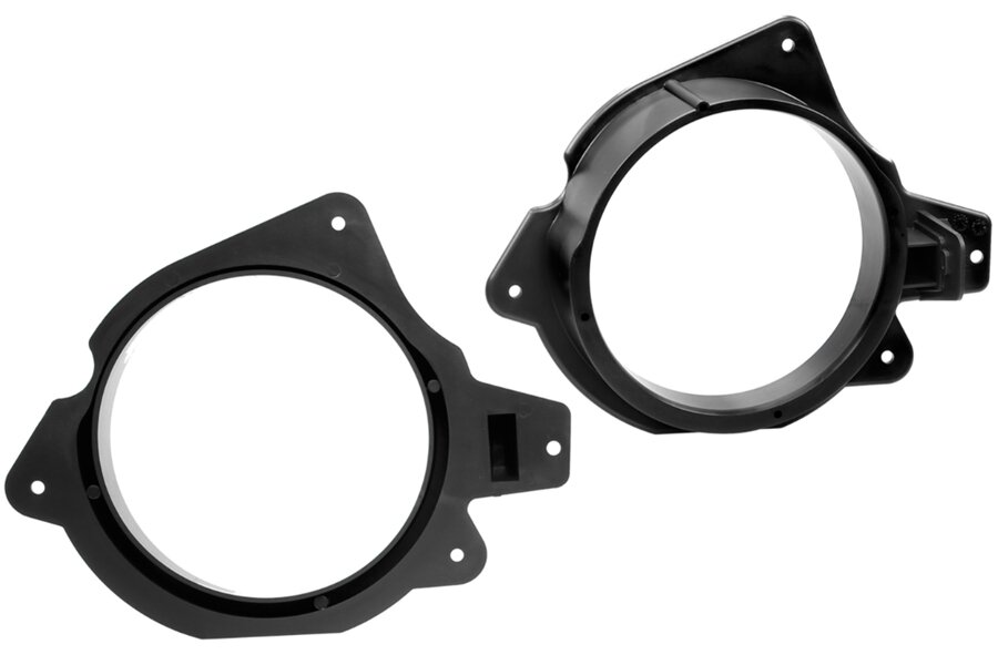 Peugeot 207 (2006-2014) 165mm rear door speaker adapter rings/panels 