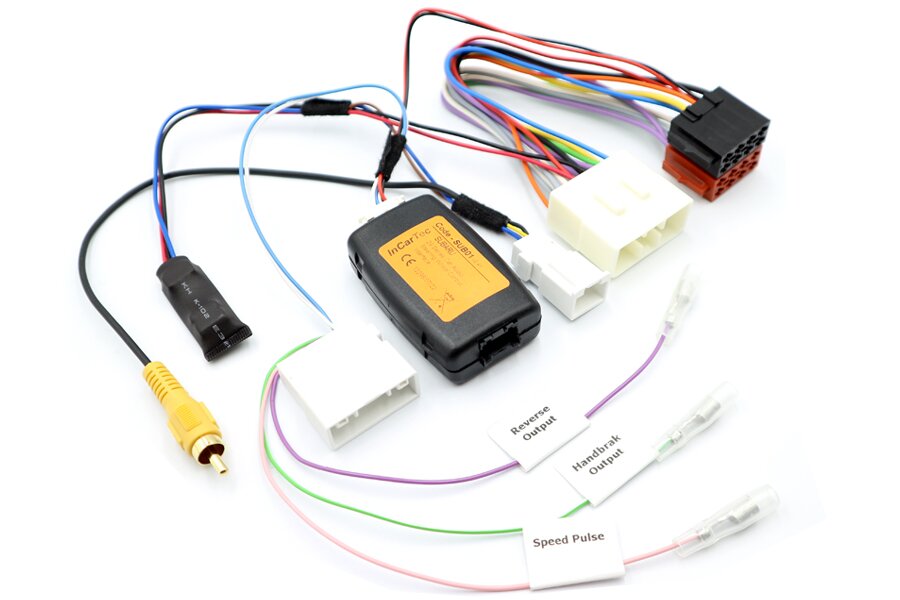 Subaru 07-13 (with OEM Kenwood Navigation) Steering Wheel Control and OEM Camera Interface