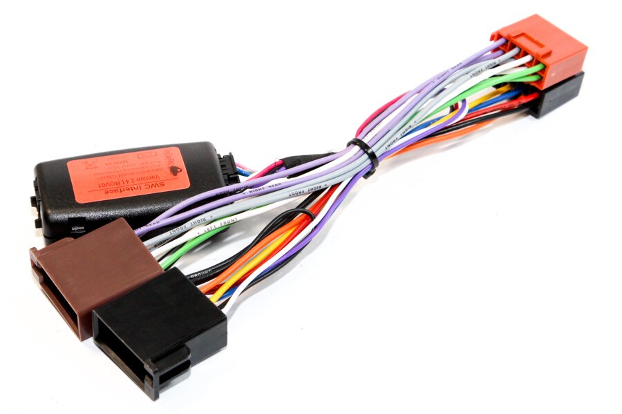 Rover 200, 400, 600, 800, 25 and 45 Steering wheel audio control interface & ISO cable