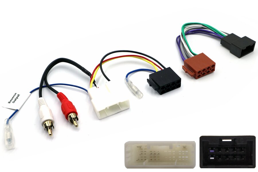 Toyota Corolla, Rav4, Yaris, (2019 onwards) aftermarket car radio replacement ISO adapter cable