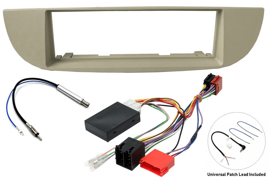 Abarth/ Fiat 500 (2008-2016) Single DIN car stereo upgrade fitting kit (PEARL BEIGE)