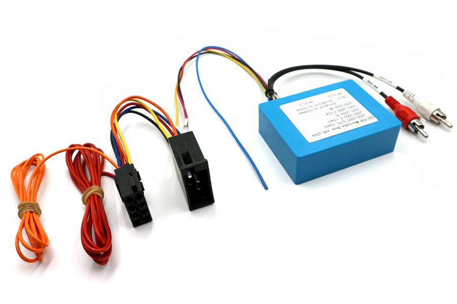 Mercedes D2B 98-05 fibre optic amplifier retention interface (ISO Connection)