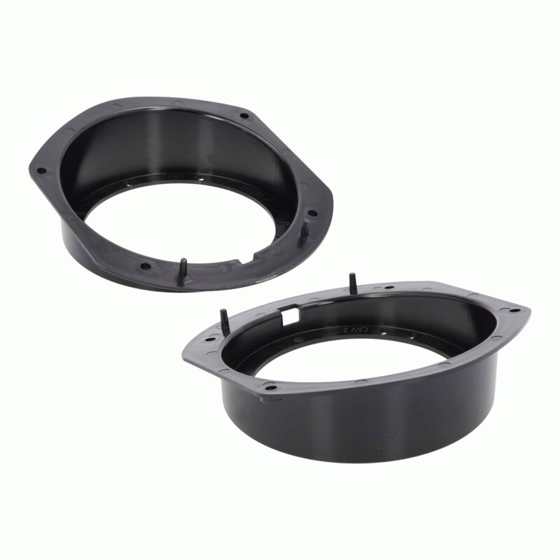 Tesla Model S (front and rear), Model X (front) 130mm front door speaker adapter rings/panels