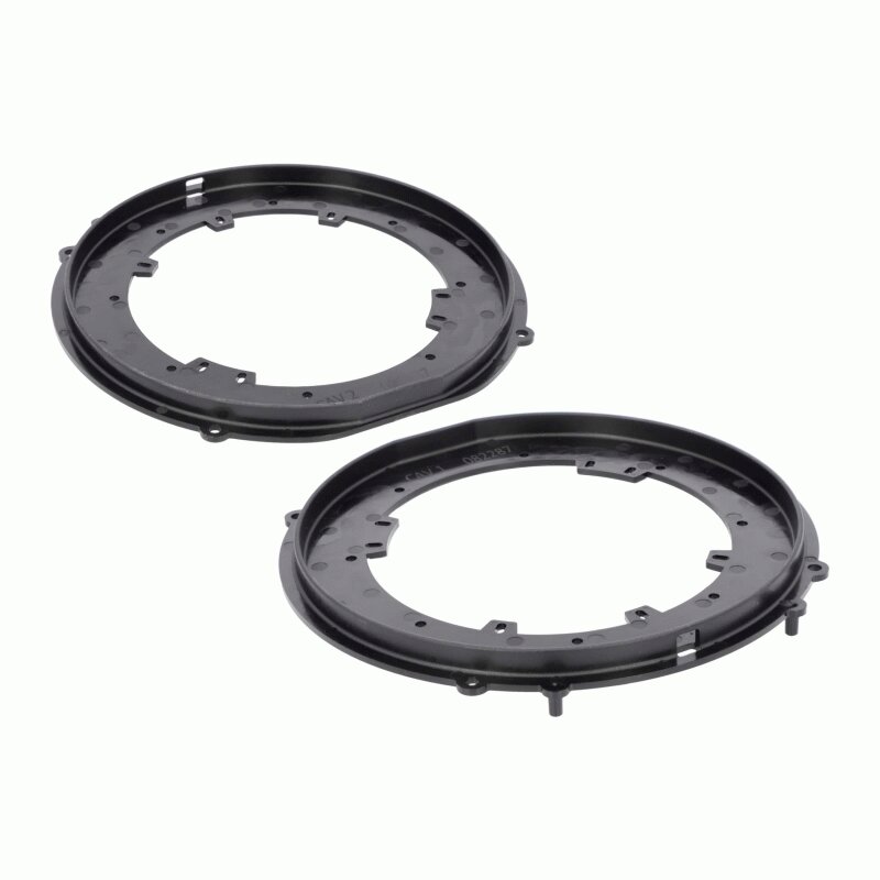 Tesla Model S and X, OEM Premium Sound 165mm front door speaker adapter rings/panels