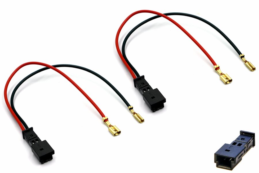 Tesla Model 3 and Model Y Door Tweeter Adapter Leads Cables (Pair)