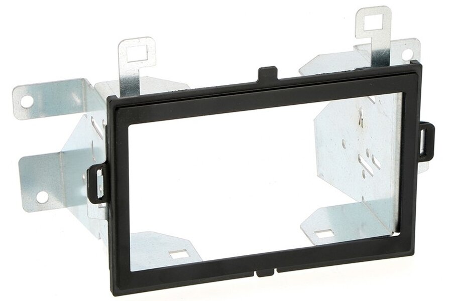 Mercedes Sprinter (2018 onward) Double DIN car audio fascia adapter panel (MATT BLACK)