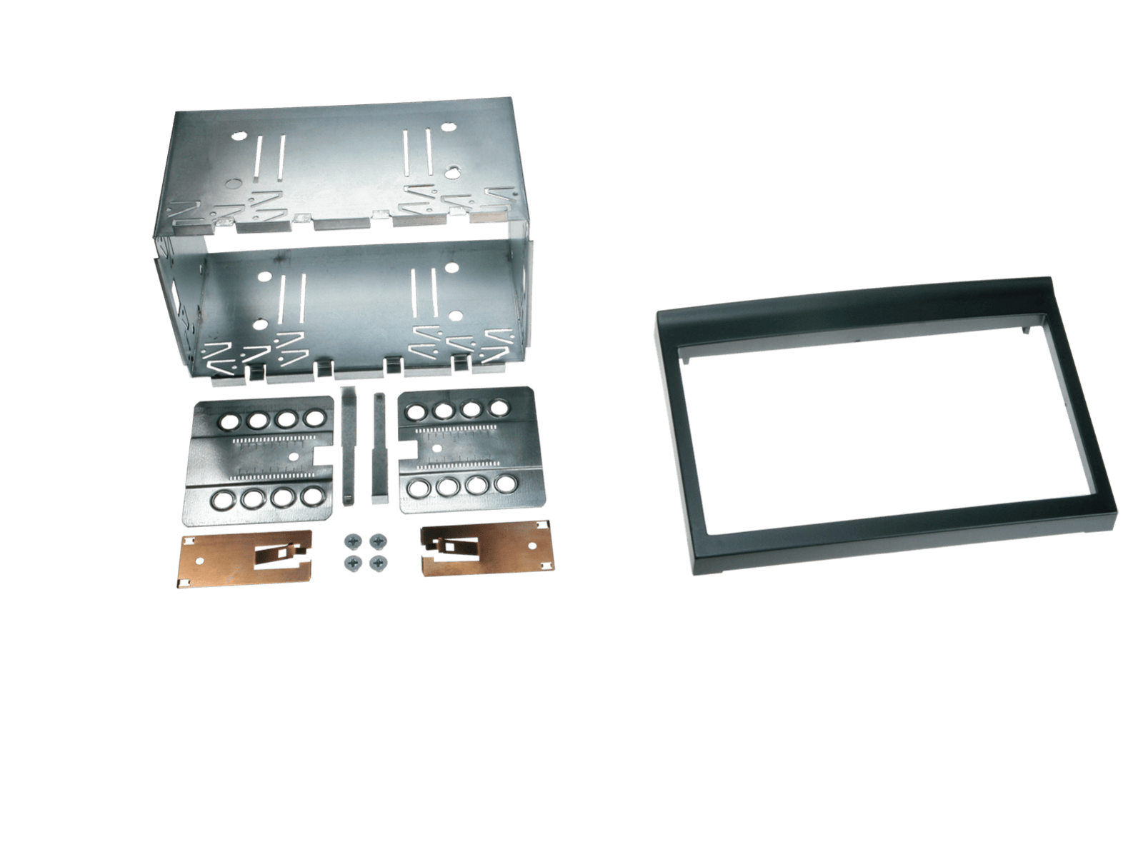 Porsche 986/996 (with or without cupholders) Double DIN car audio fascia adapter CAGE FIT