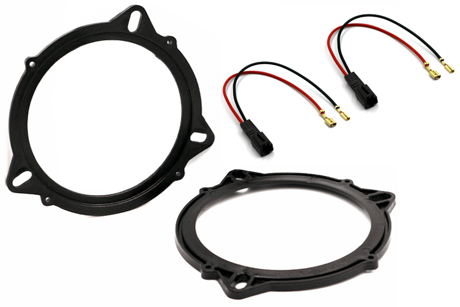 Tesla Model 3 and Y 100mm rear doors or hatch speaker upgrade fitting kit