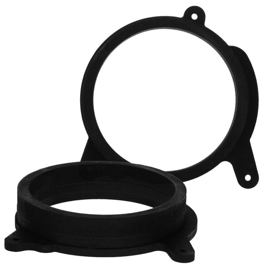 Mercedes E-Class (W210) 1995-2002 165mm front door speaker adapter rings/panels 