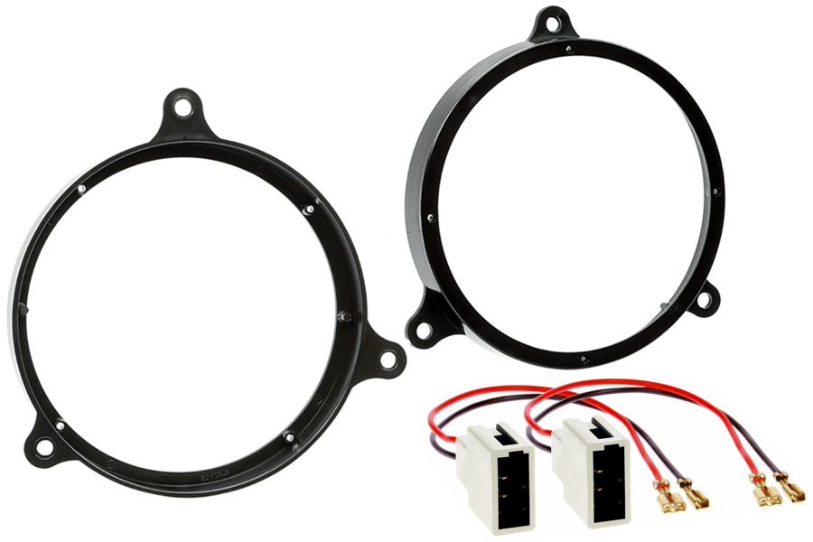 Toyota and Subaru Impreza 165mm (6.5 Inch) speaker upgrade fitting kit