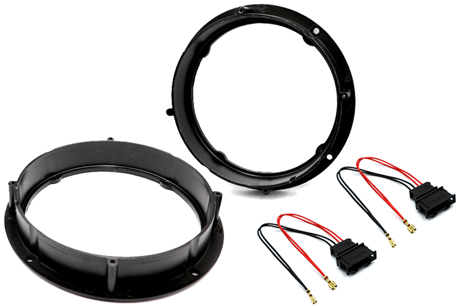 VW, Seat, Skoda, 165mm (6.5 Inch) speaker upgrade fitting kit